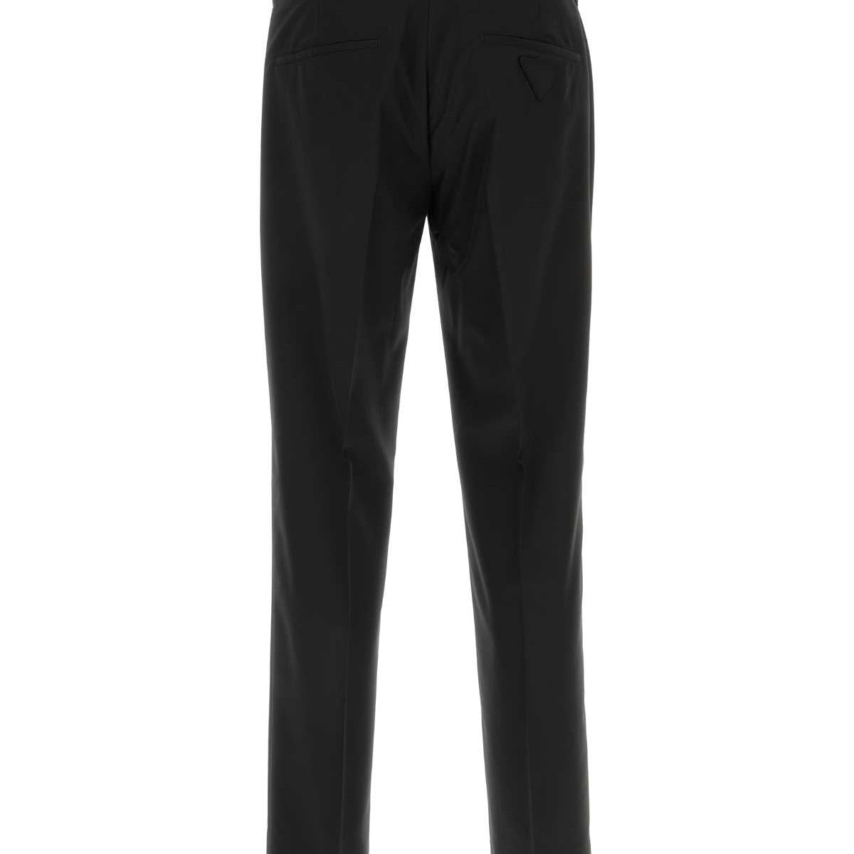 PRADA Wool Blend Trousers for Men - SS25 Collection