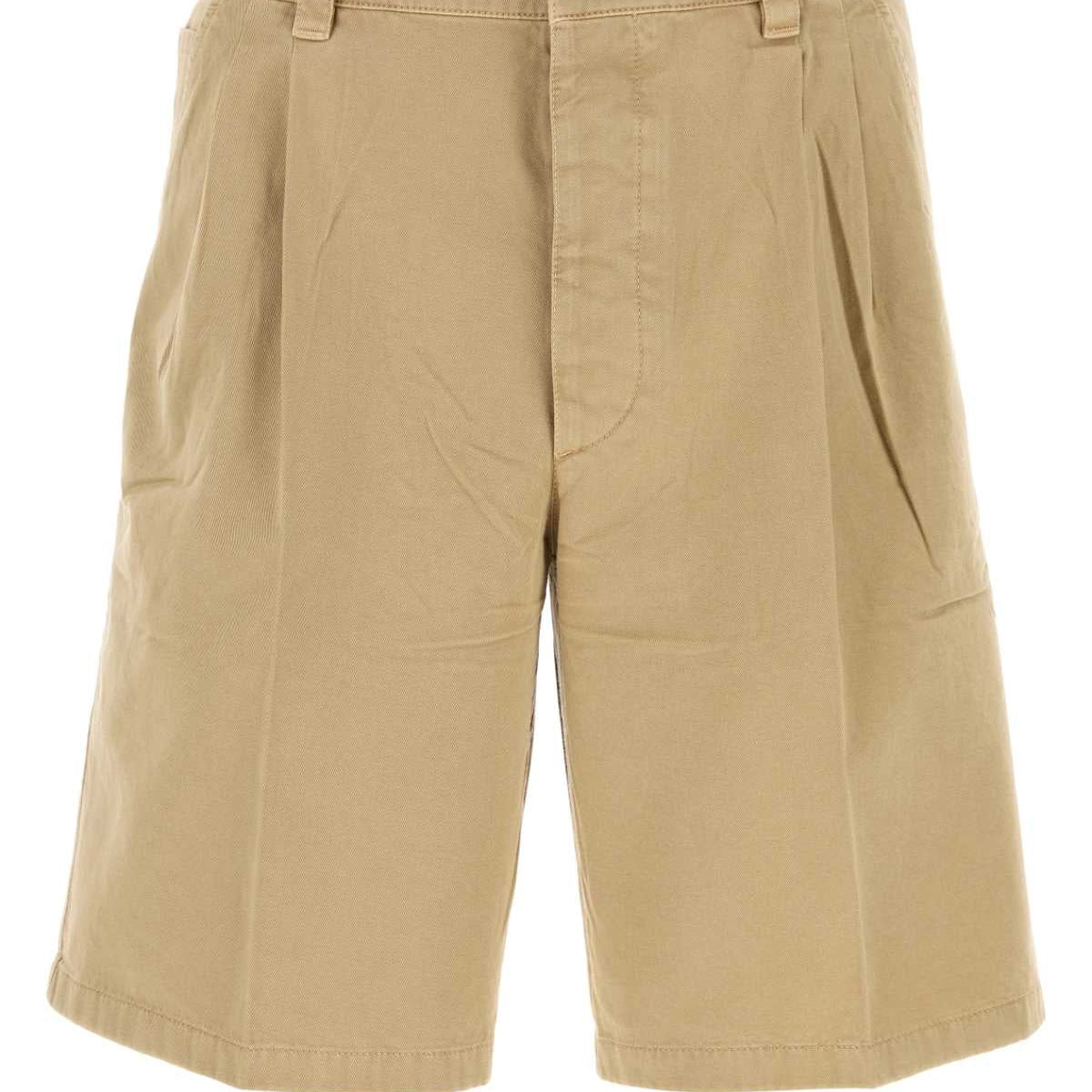 PRADA Men's Mini Gabardine Bermuda Shorts