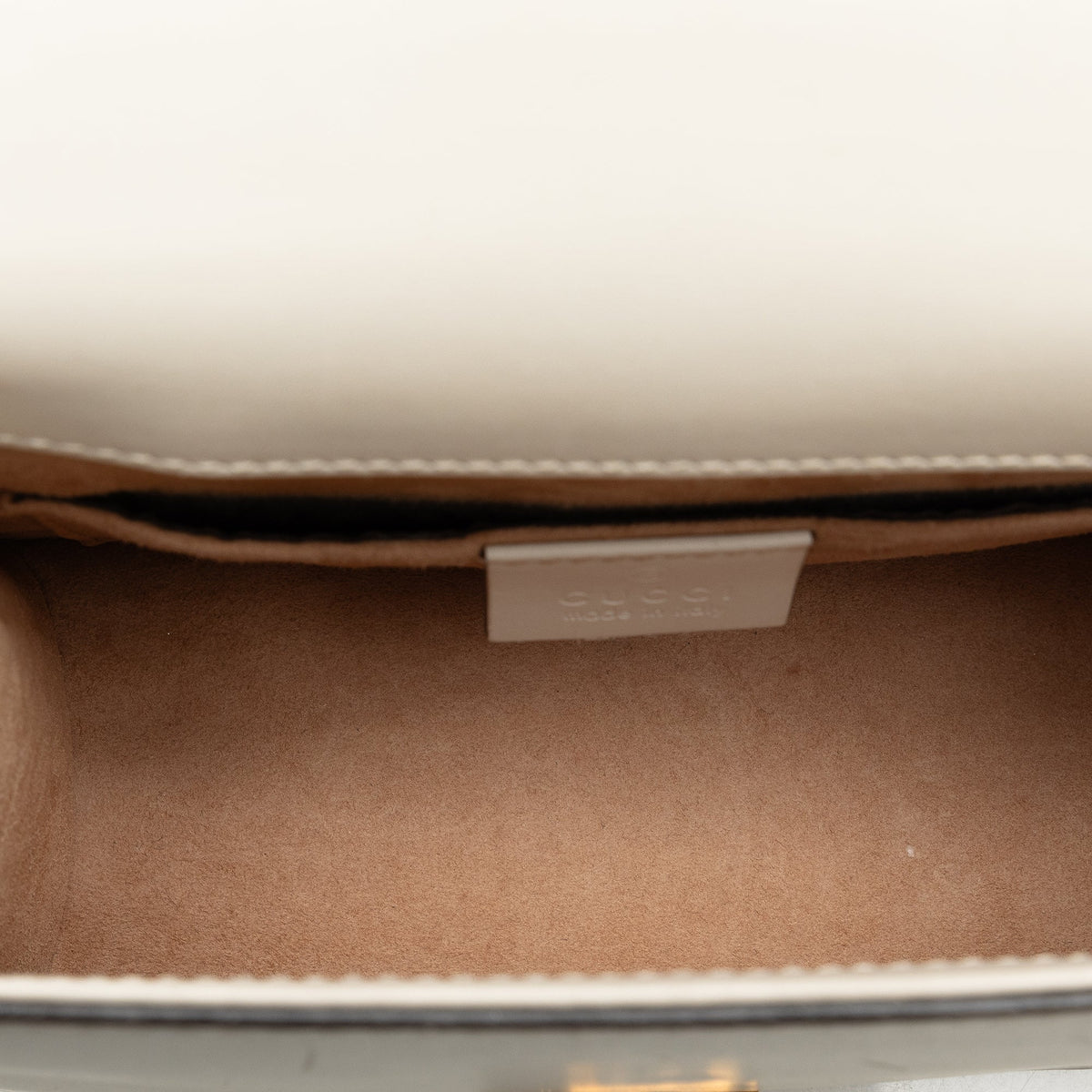 GUCCI Mini Sylvie Leather Chain Crossbody Bag