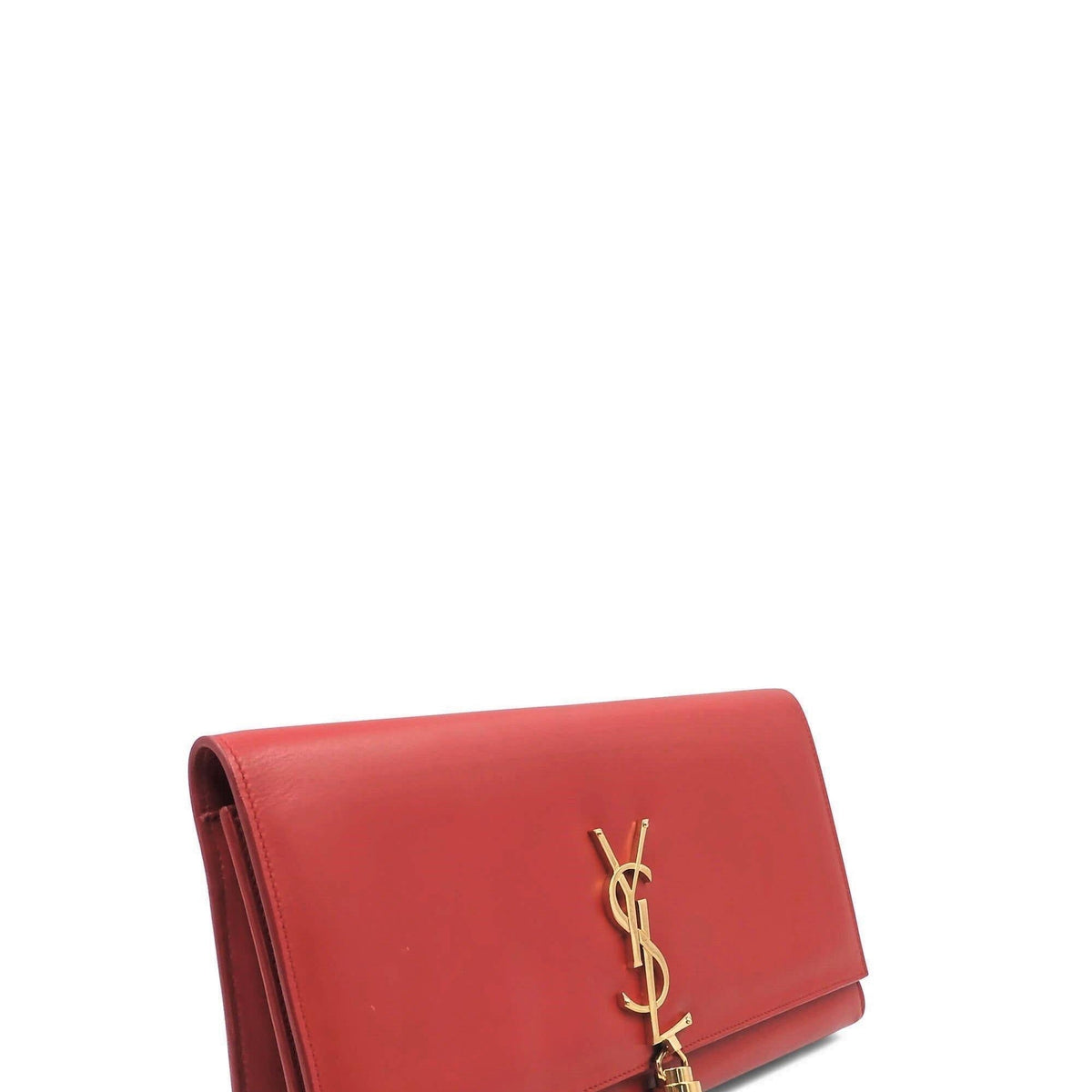 Classic Monogram Kate Clutch Red with Tassel