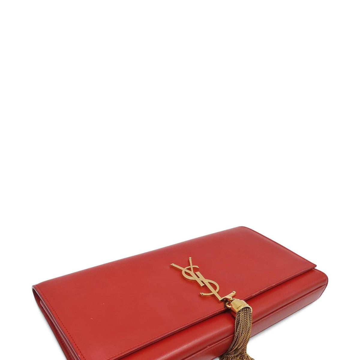 Classic Monogram Kate Clutch Red with Tassel