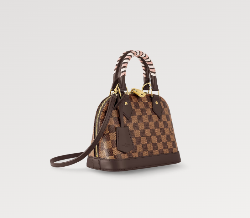 Chloe’s Picks Damier Ebene Braided Alma BB