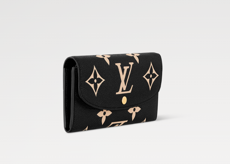 Chloe’s Picks EMILIE WALLET Black/Beige