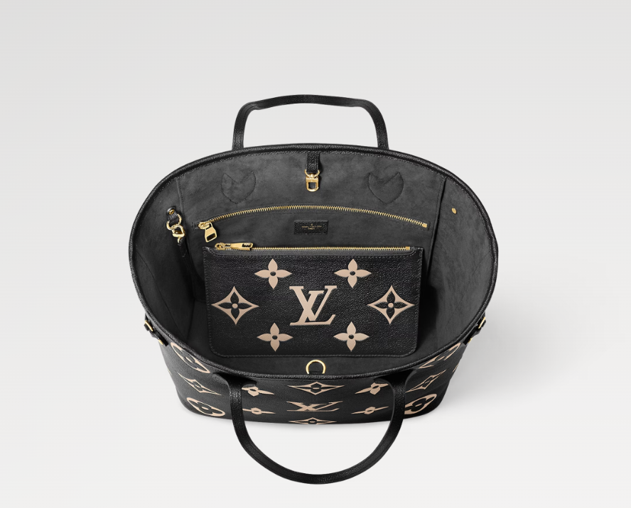 Chloe’s Picks Neverfull MM Tote Black/Beige