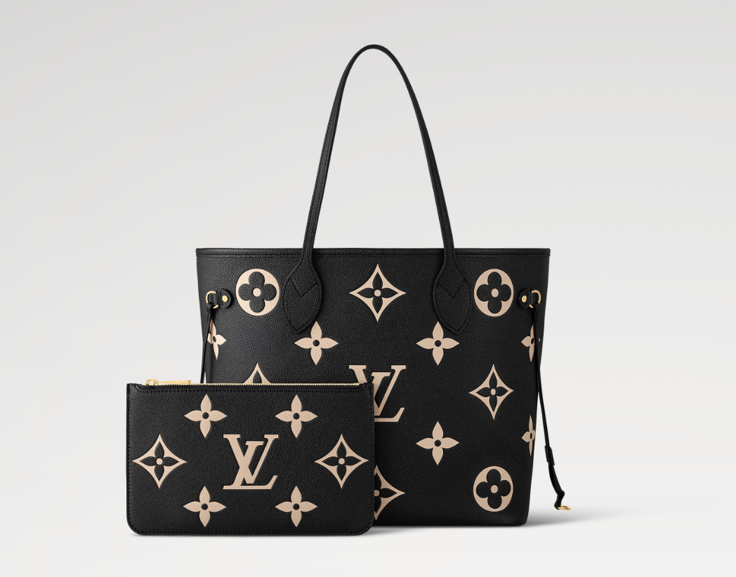 Chloe’s Picks Neverfull MM Tote Black/Beige