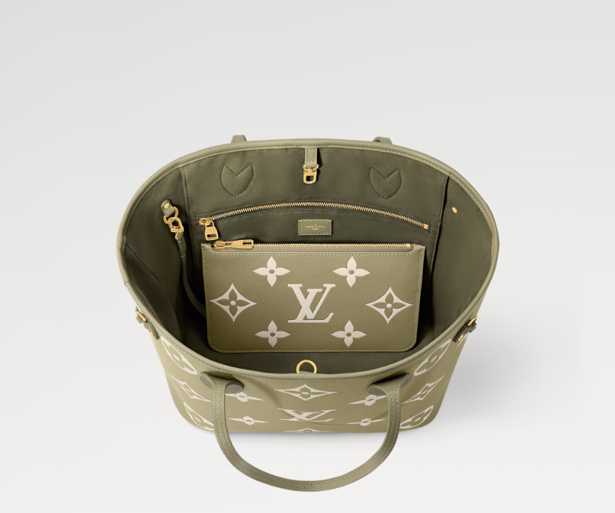 Chloe’s Picks Neverfull MM Tote Khaki Cream