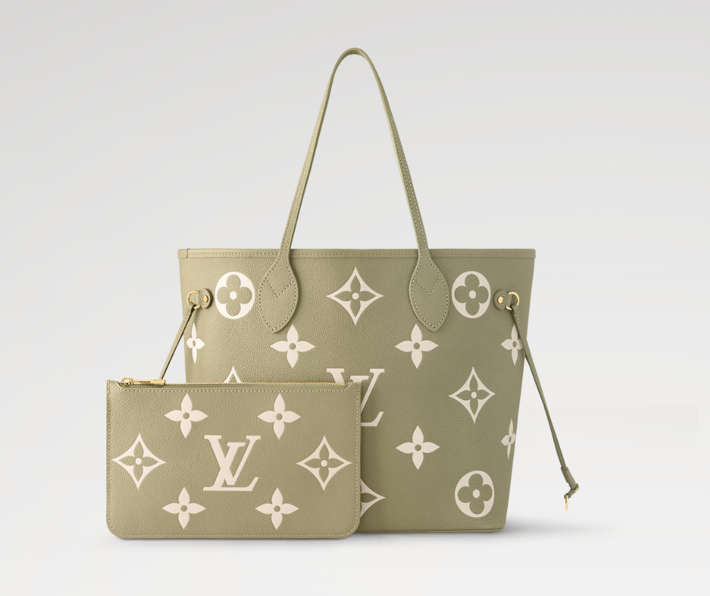 Chloe’s Picks Neverfull MM Tote Khaki Cream