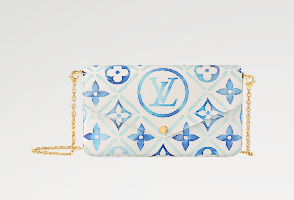 Chloe’s Picks Félicie Pochette Lagoon Blue