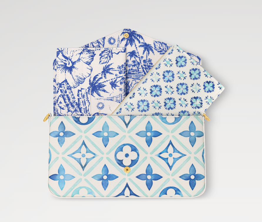 Chloe’s Picks Félicie Pochette Lagoon Blue