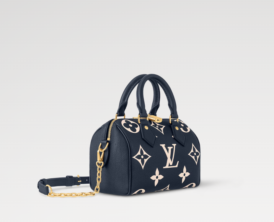 Chloe’s Picks Speedy Bandouliere 20 Navy / Crème
