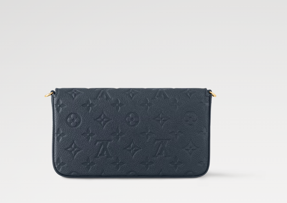 Chloe’s Picks Pochette Félicie Monogram Empreinte  Navy