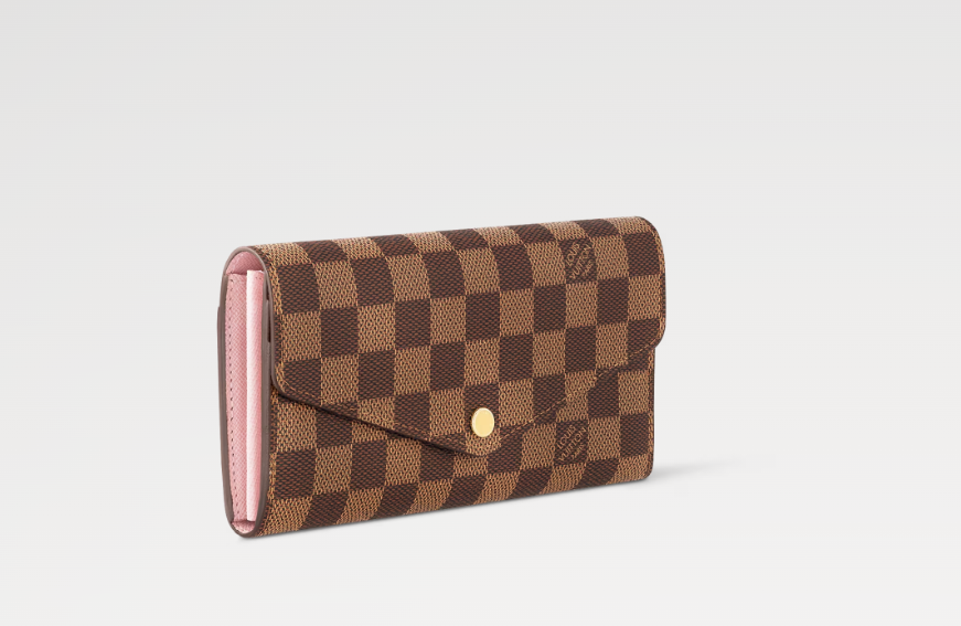 Chloe’s Picks SARAH WALLET Damier Ebene Pink