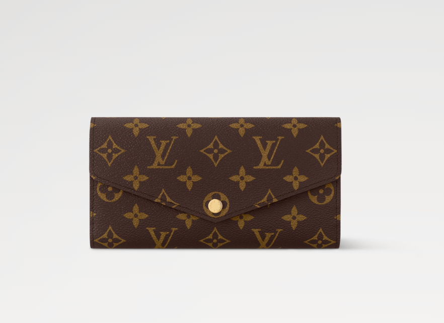 Chloe’s Picks SARAH WALLET Monogram Olympe Blue
