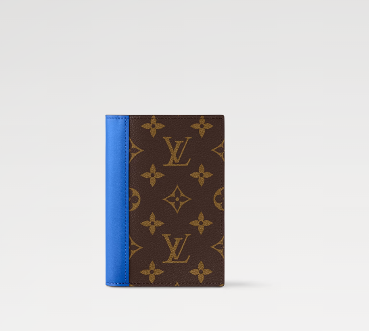 Chloe’s Picks PASSPORT COVER Monogram Macassar Blue