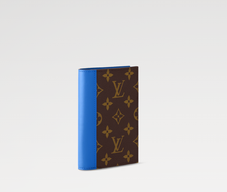 Chloe’s Picks PASSPORT COVER Monogram Macassar Blue