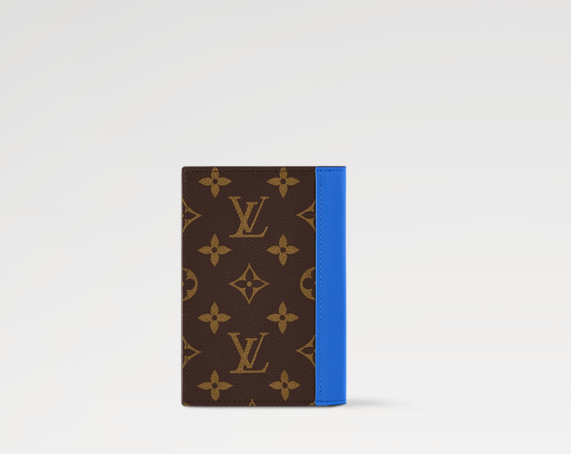 Chloe’s Picks PASSPORT COVER Monogram Macassar Blue