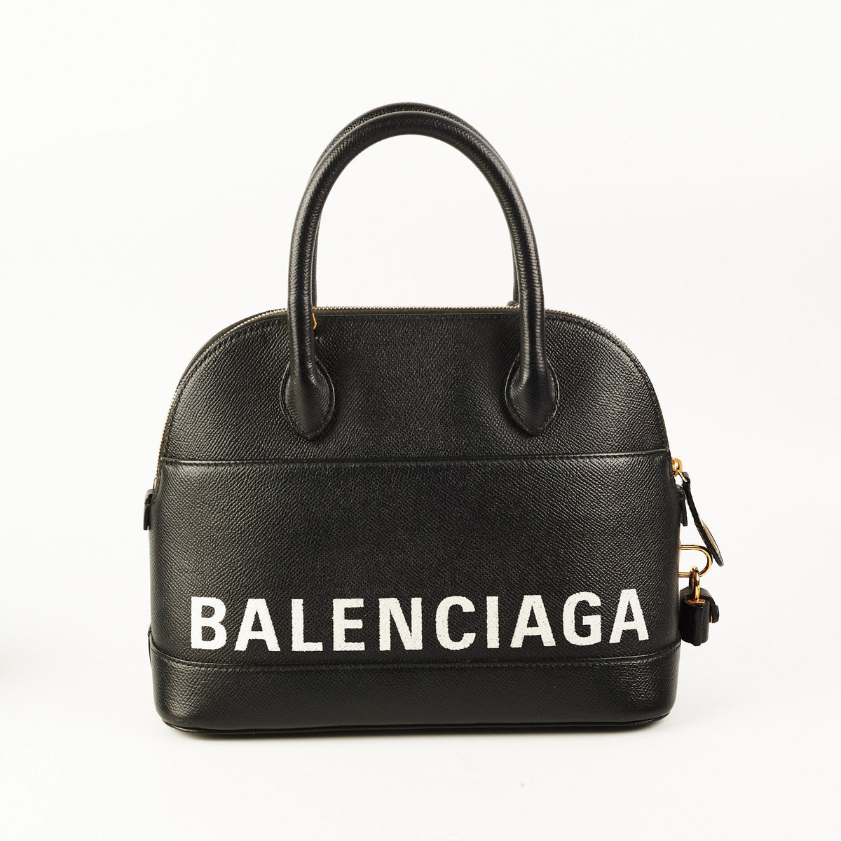 balenciaga Small Ville Top Handle Bag Black