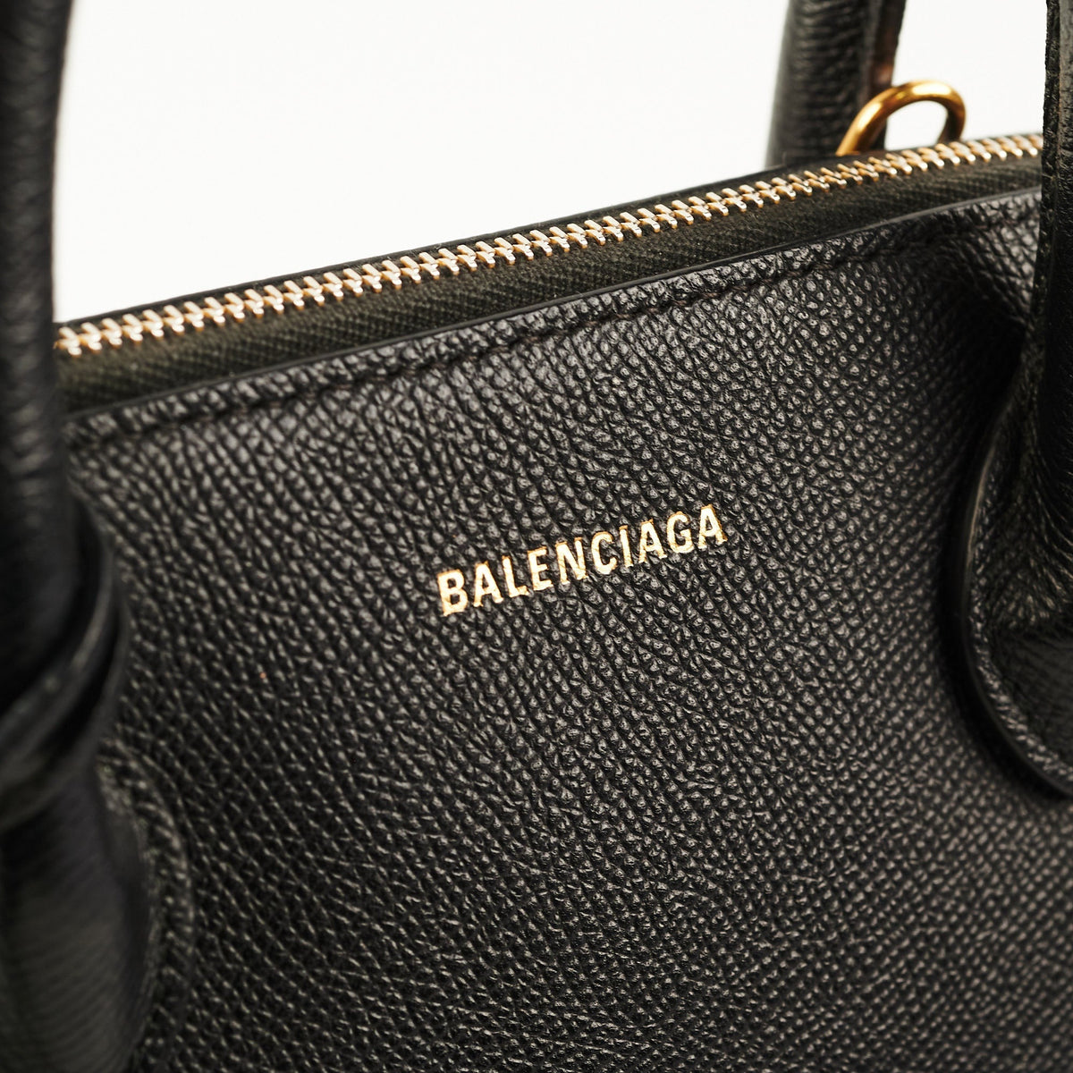 balenciaga Small Ville Top Handle Bag Black