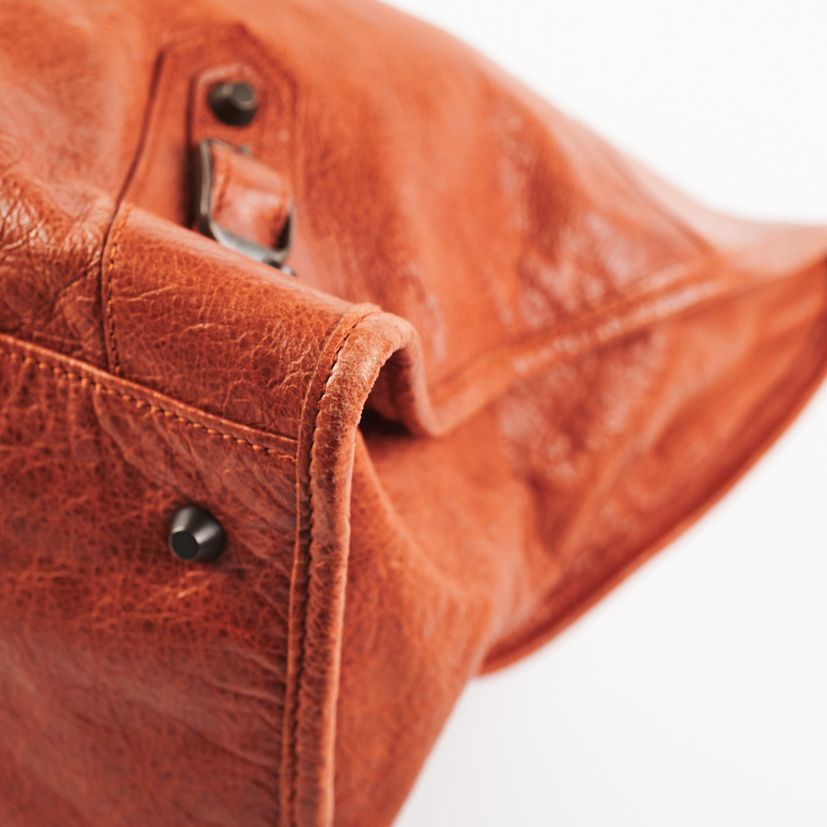 balenciaga Large City Brown Bag