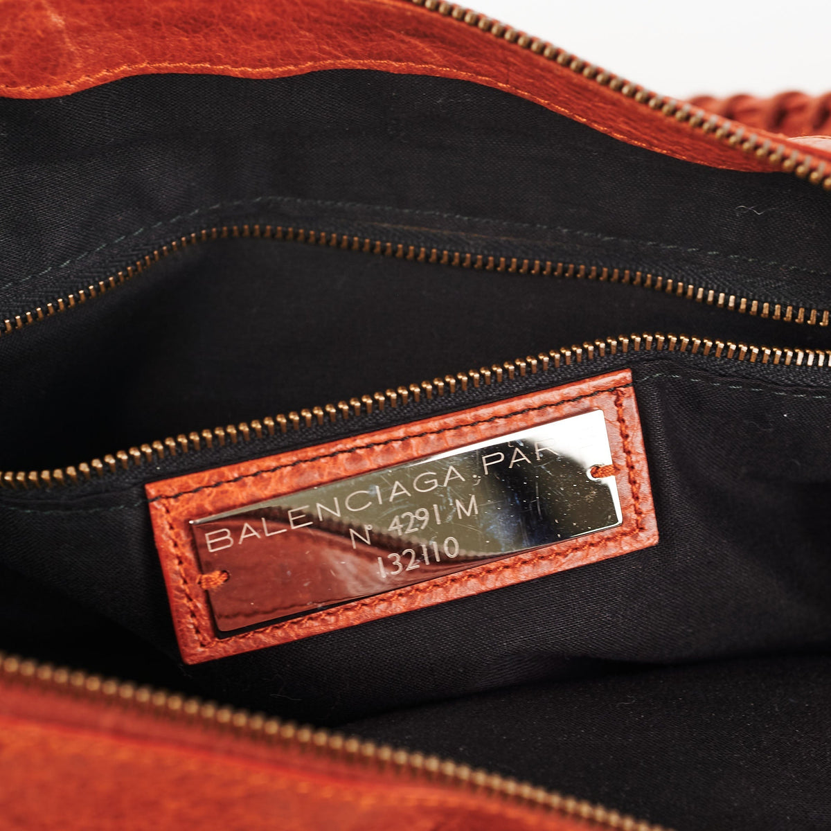 balenciaga Large City Brown Bag