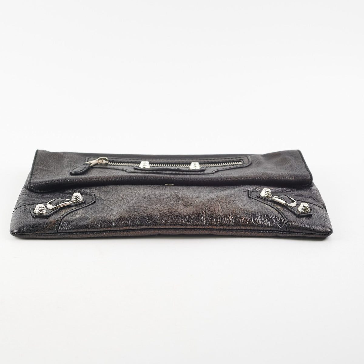 balenciaga City Clutch Black Iridescent