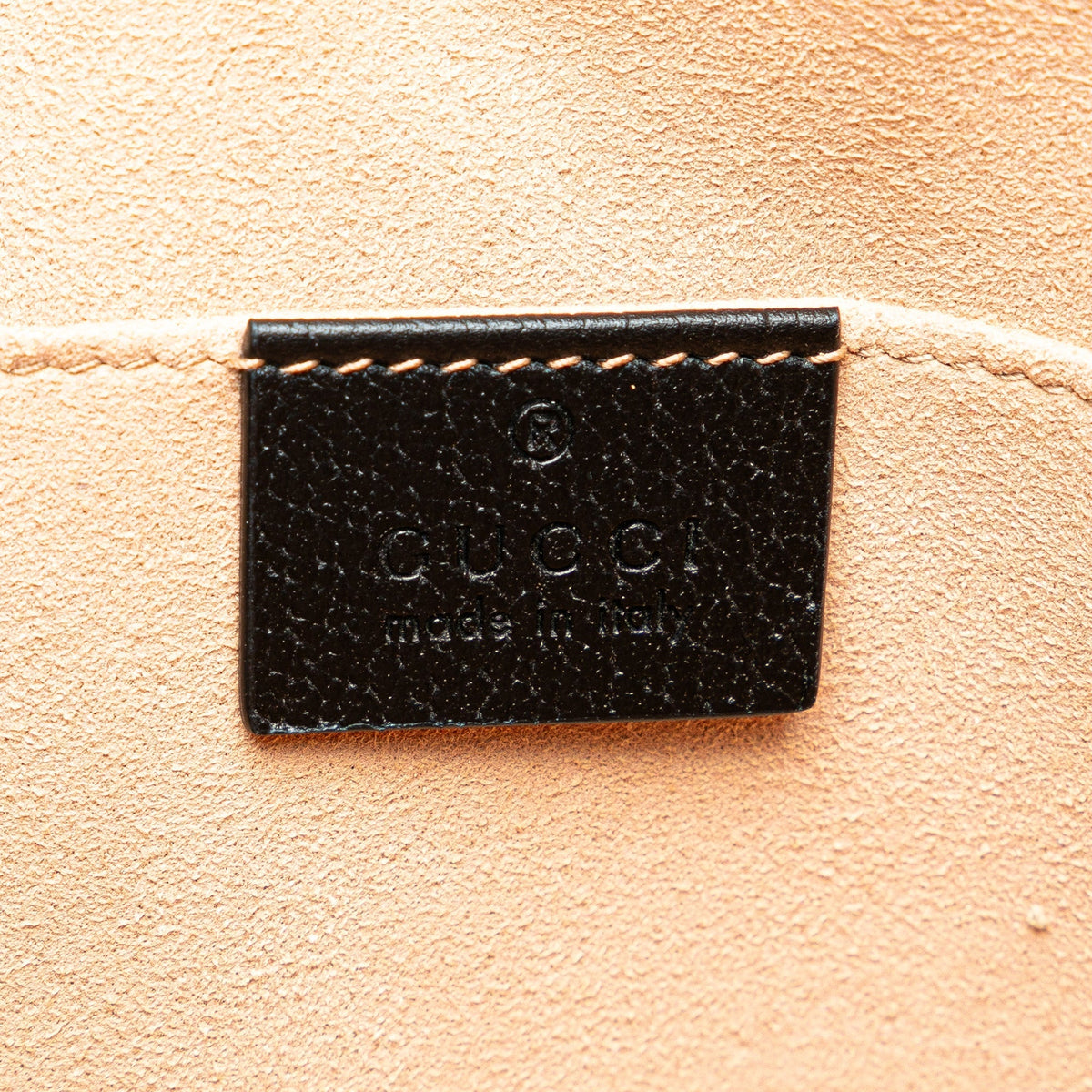 GUCCI Small Leather Ophidia Satchel