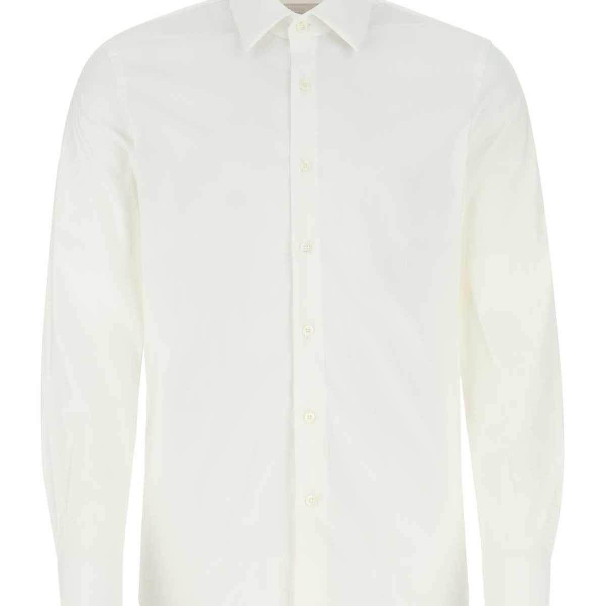 PRADA Classic Poplin Shirt for Men
