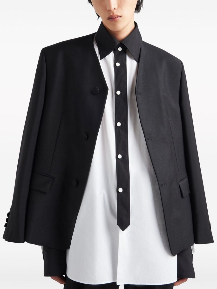 PRADA Oversized Poplin Shirt - SS24