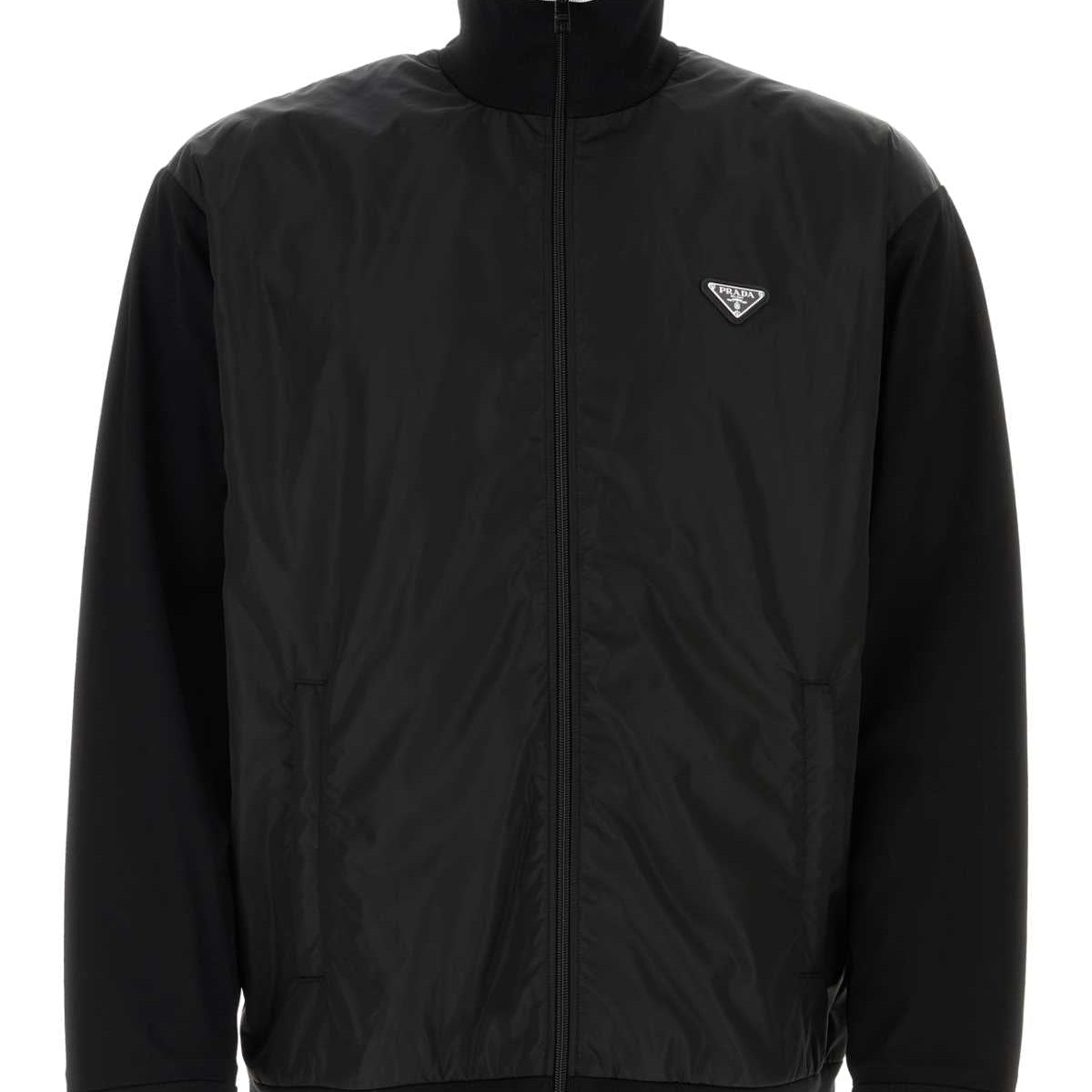 PRADA Men's Lightweight Cotton and Nylon Jacket