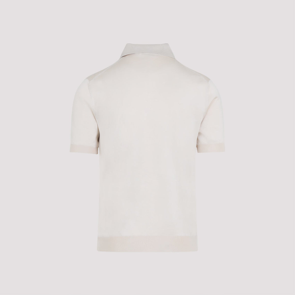 PRADA Silk Knit Polo Shirt for Men