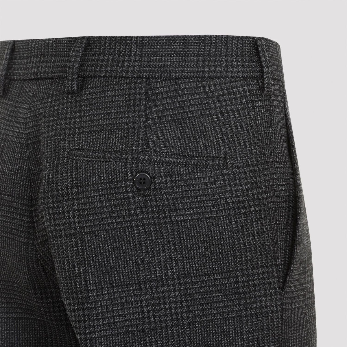 PRADA Embroidered Wool Pants for Men - FW24 Collection