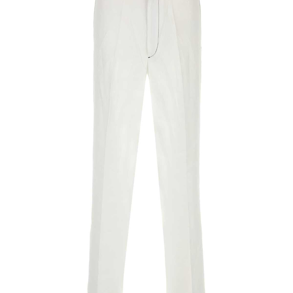PRADA Linen Trousers for Men - SS25 Collection
