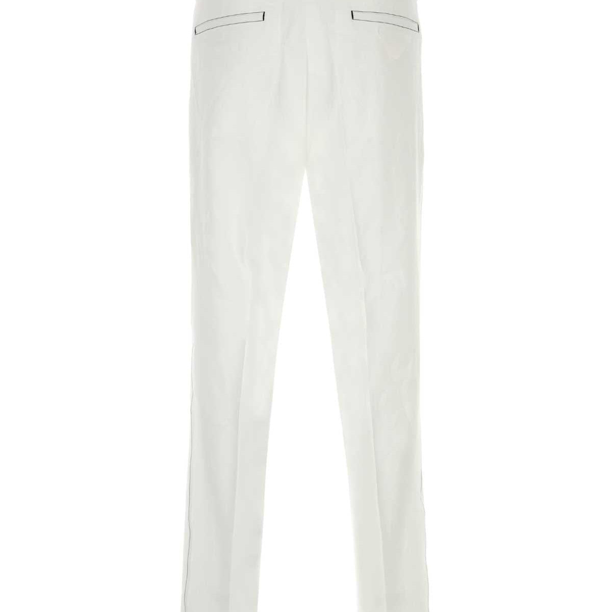 PRADA Linen Trousers for Men - SS25 Collection