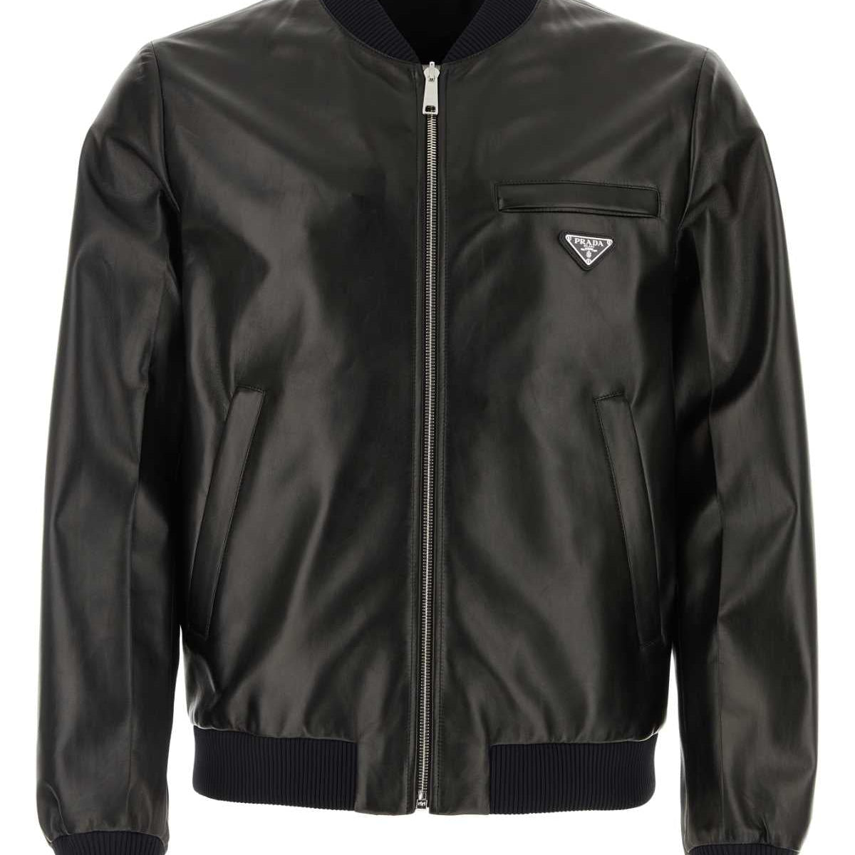 PRADA Reversible Nappa Leather Bomber Jacket for Men