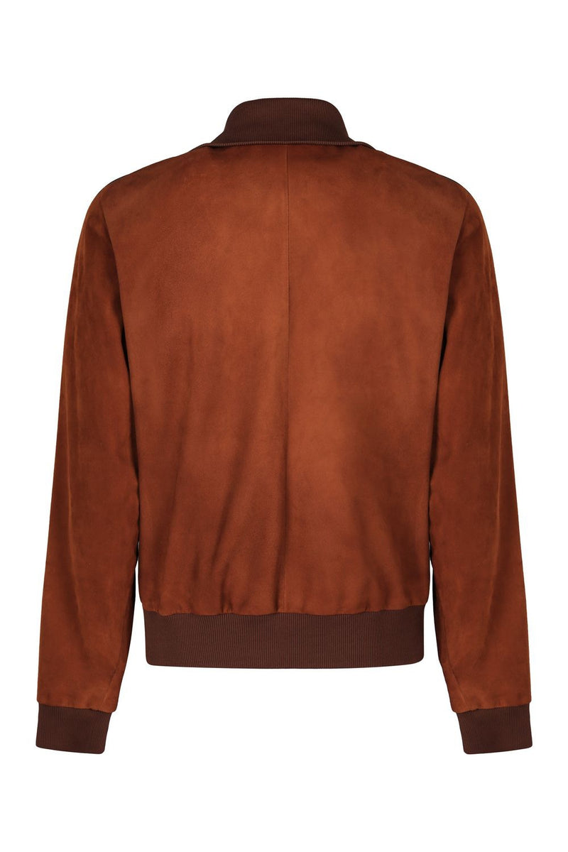 PRADA Suede Jacket for Men - Fall/Winter 2025