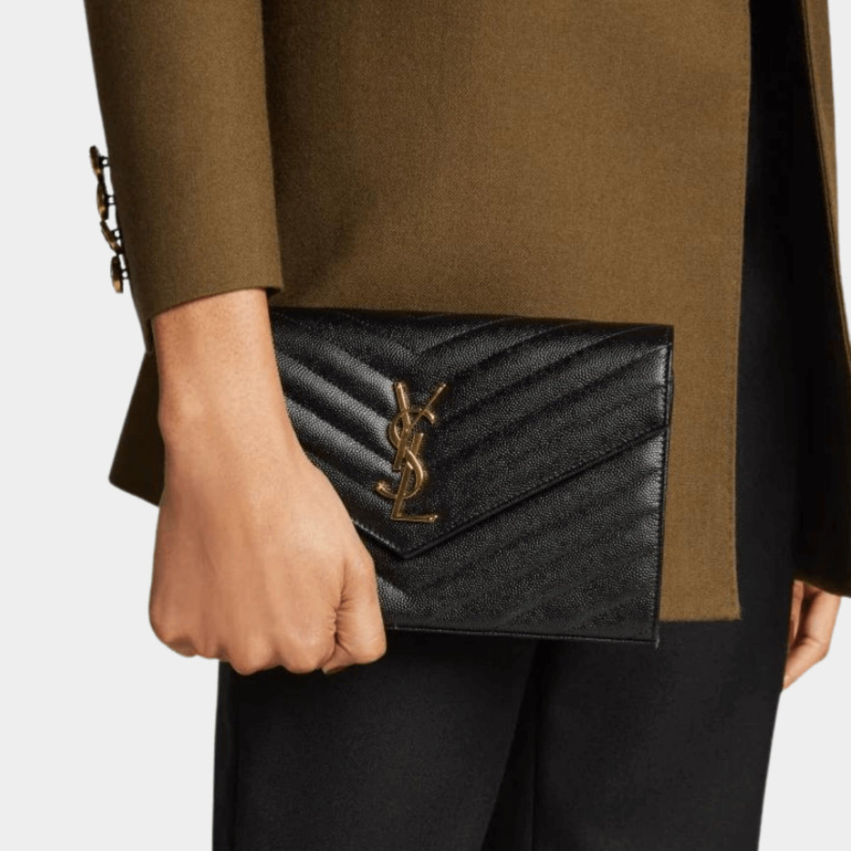 YSL Monogram Chain Wallet
