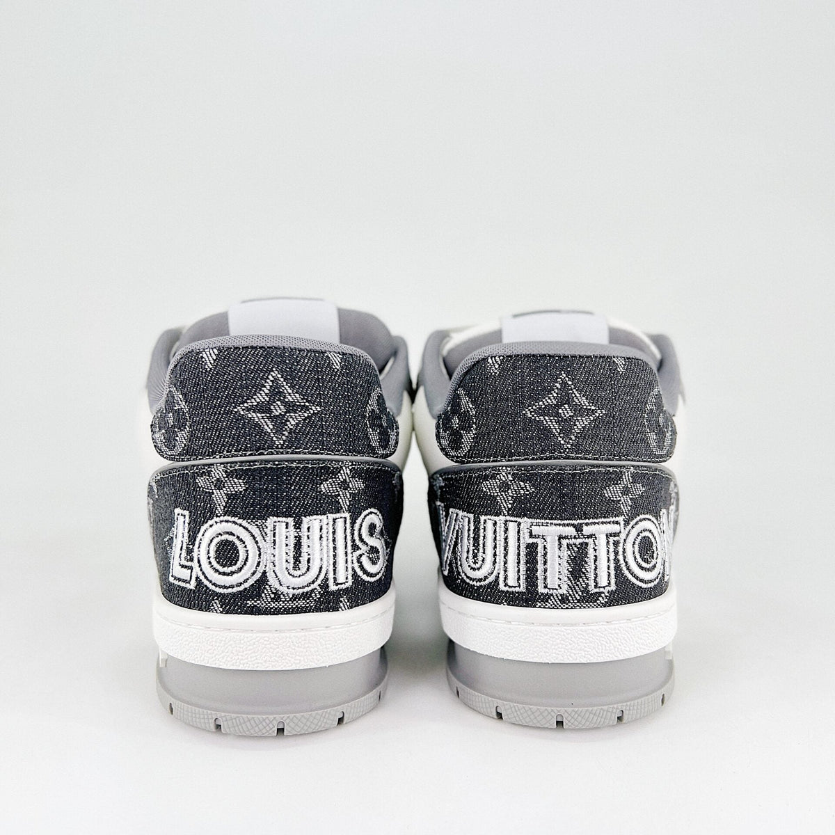 LV LV TRAINER SNEAKERS GREY 1ADF0U