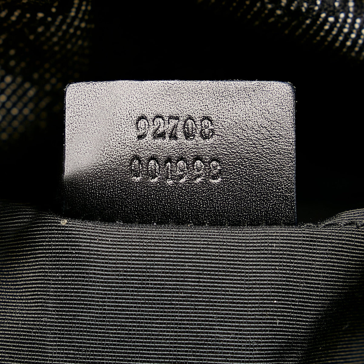 Gucci Bamboo GG Canvas Handbag