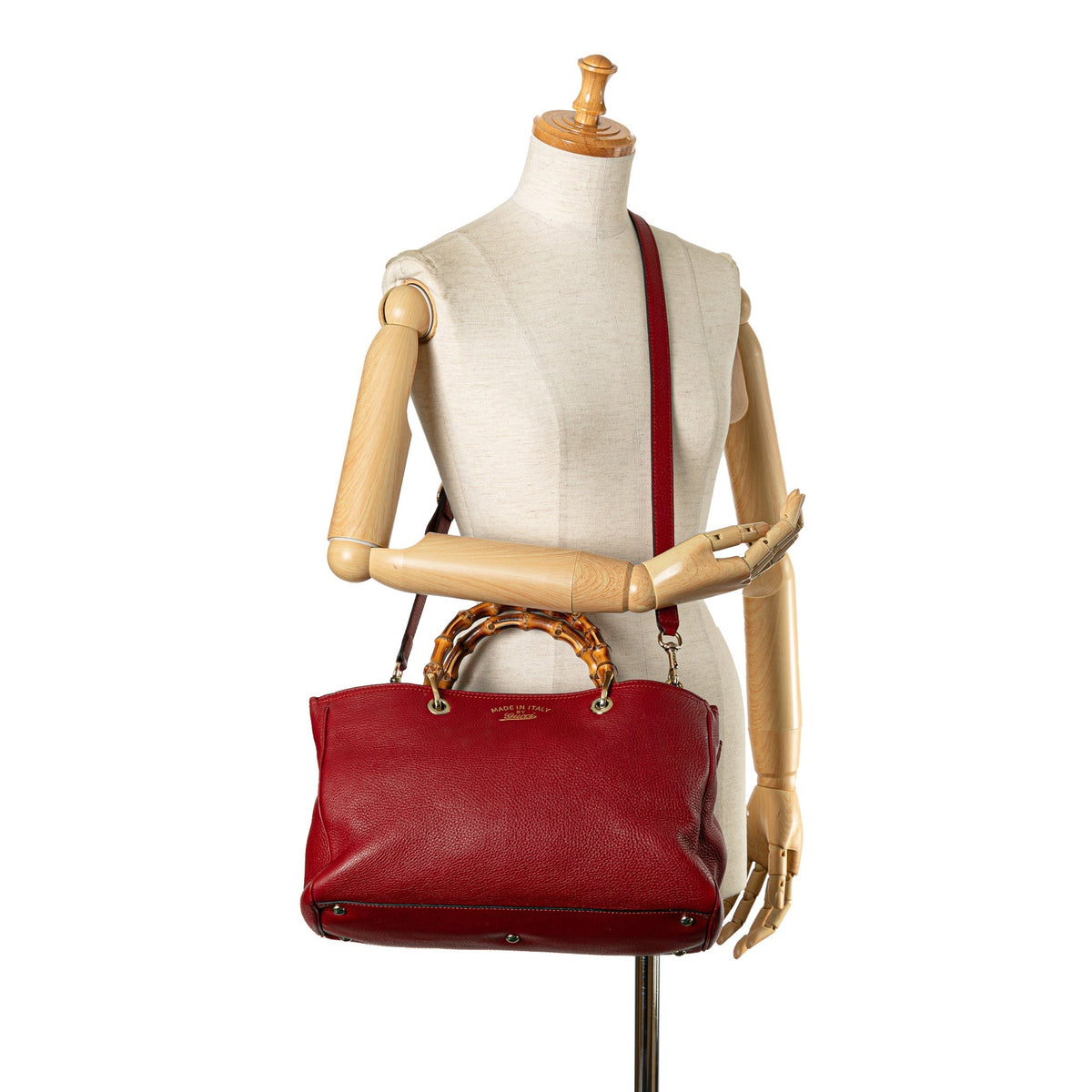 GUCCI Medium Bamboo Shopper Satchel