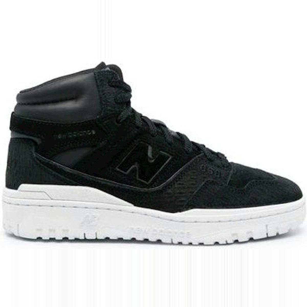 LEATHER PANELLED SNEAKERS