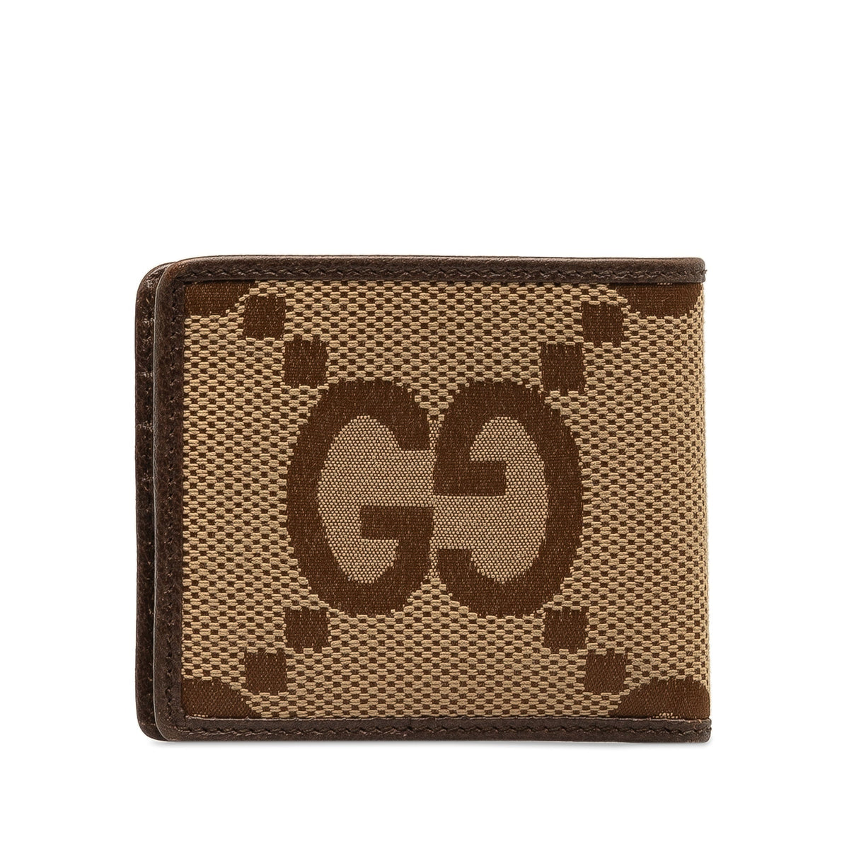 GUCCI Jumbo GG Canvas Bifold Small Wallet Small Wallets