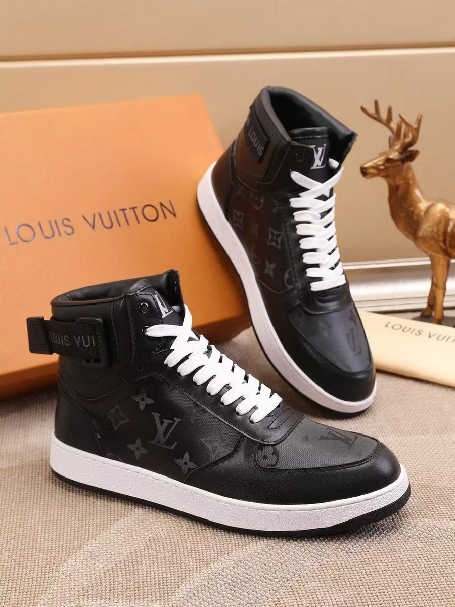 LV Rivoli High Top Sneaker Black