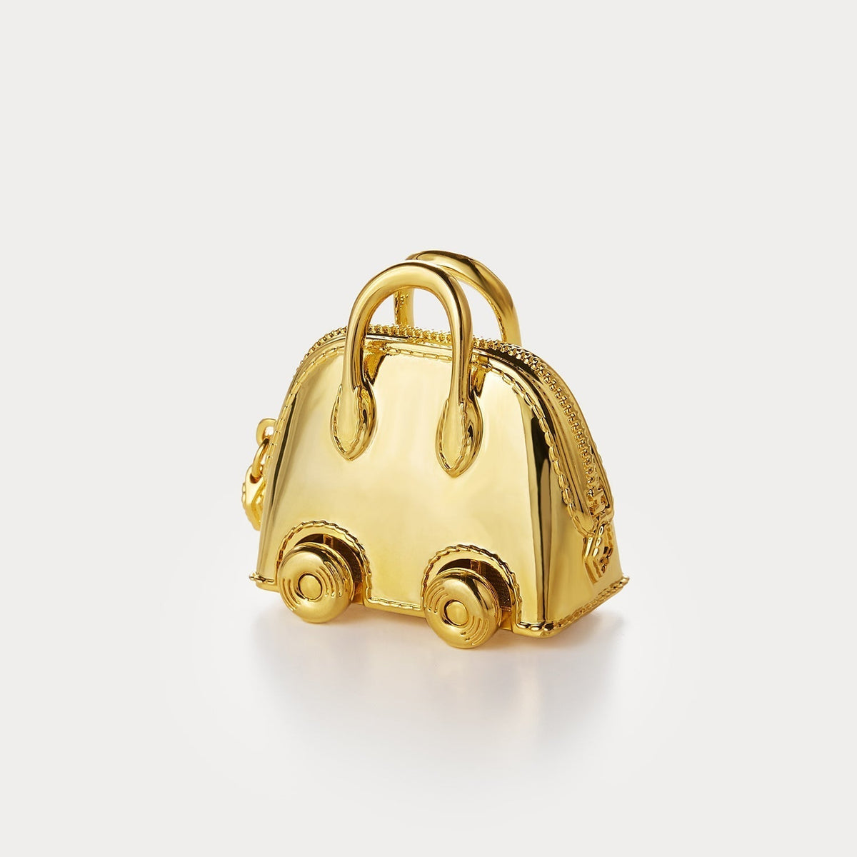 Classic Gold—Bolide On Wheels Bag Charm