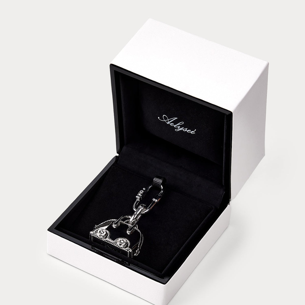 Classic Silver—Bolide On Wheels Bag Charm