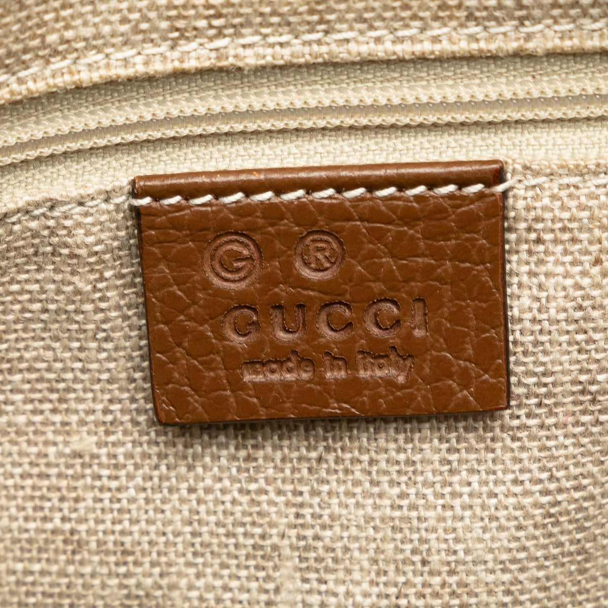 GUCCI GG Canvas Bree Satchel