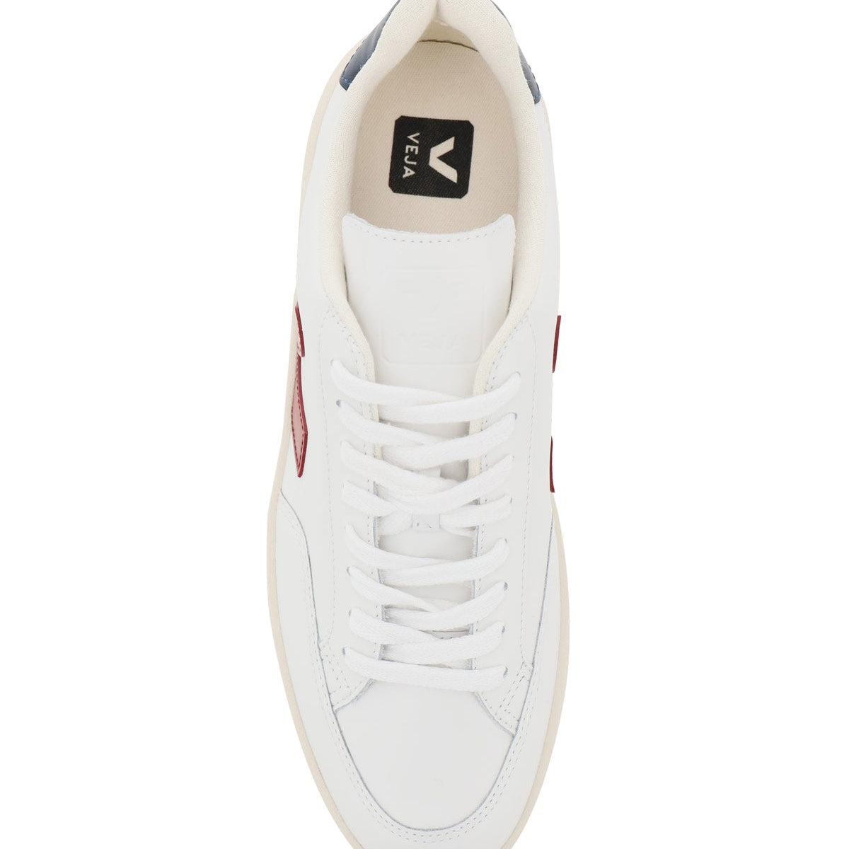 V-12 LEATHER SNEAKERS