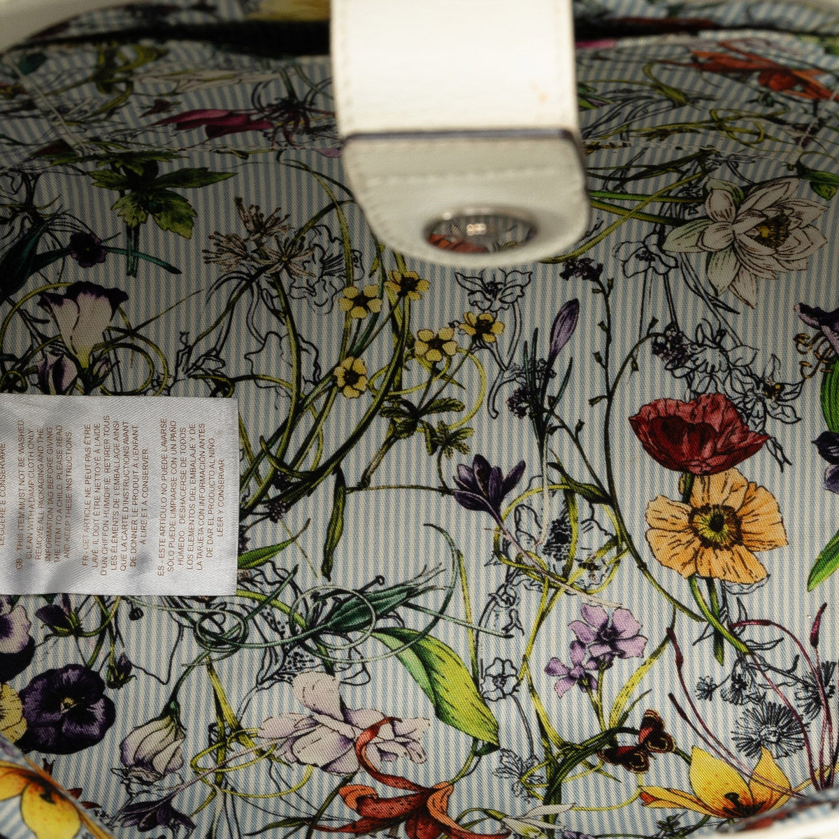 GUCCI Medium Raffia Bamboo Shopper Tote Tote Bag