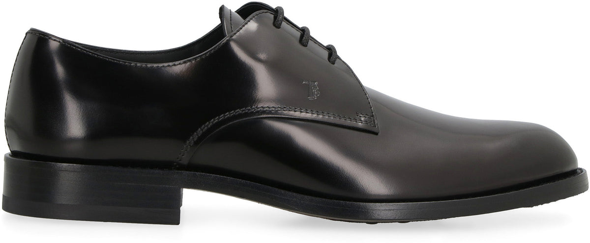 LEATHER LACE UP OXFORDS