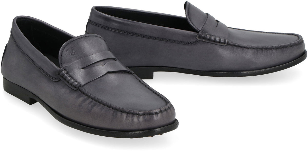 LEATHER LOAFERS
