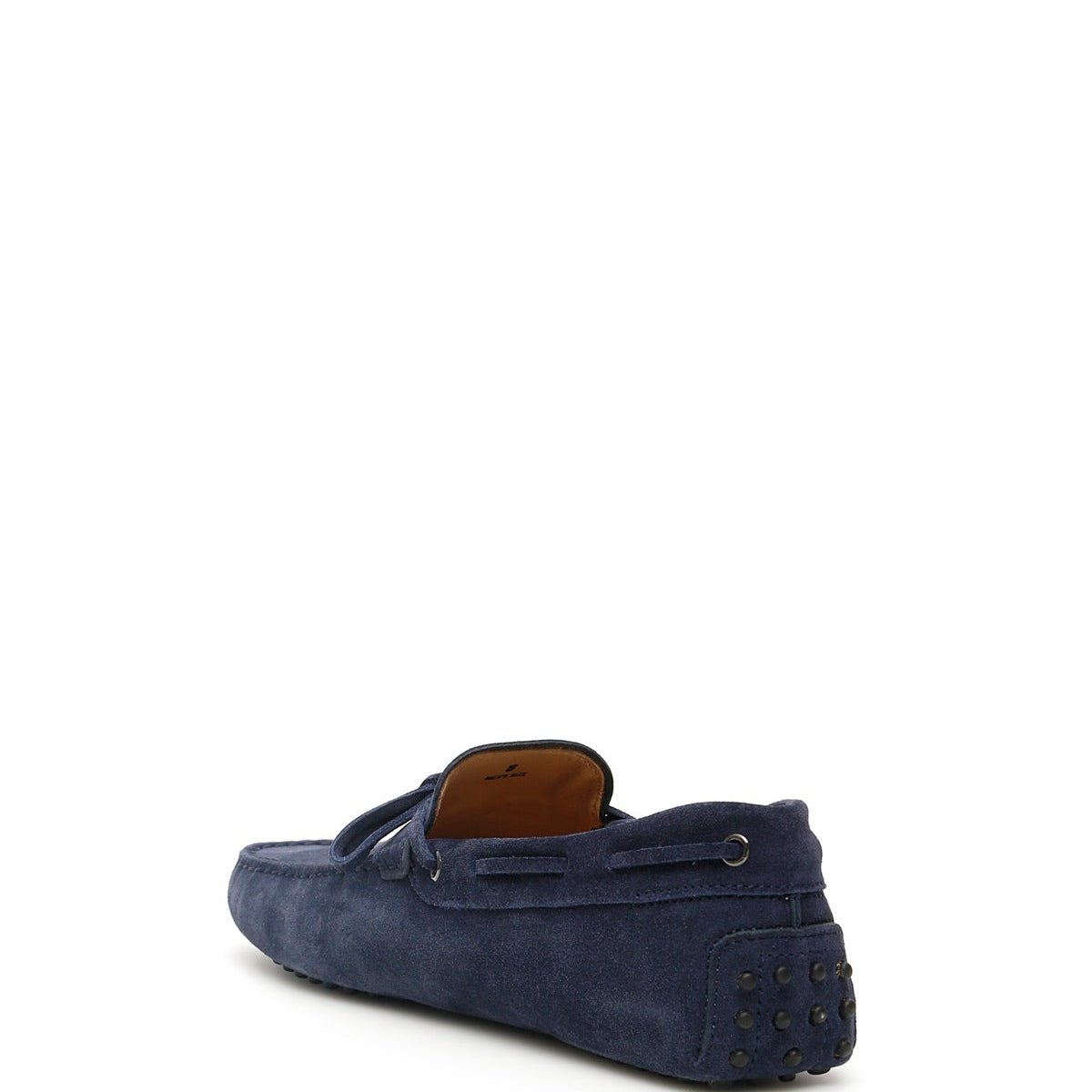 SUEDE MOCCASIN WITH GROMMETS